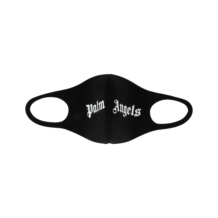 Palm Angels Logo Mask 'Black/White'