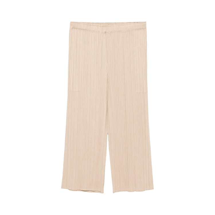Pleats Please Issey Miyake MC August Pants 'Beige'