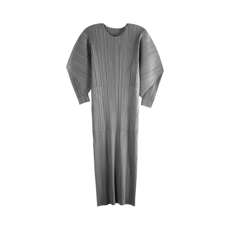 Pleats Please Issey Miyake Skyline Dress 'Grey'