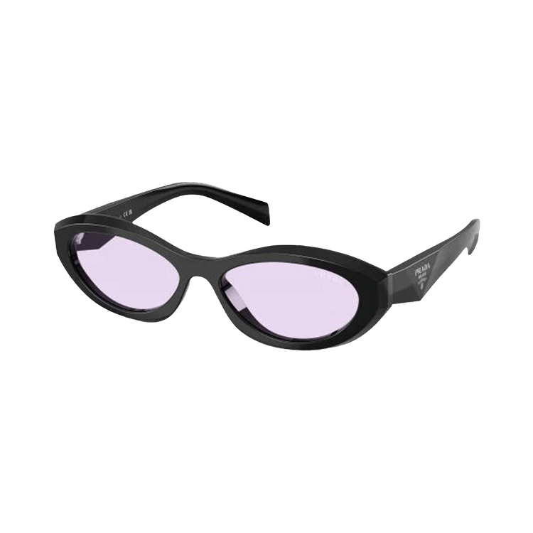 Prada Cat Eye Sunglasses 'Black/Purple'