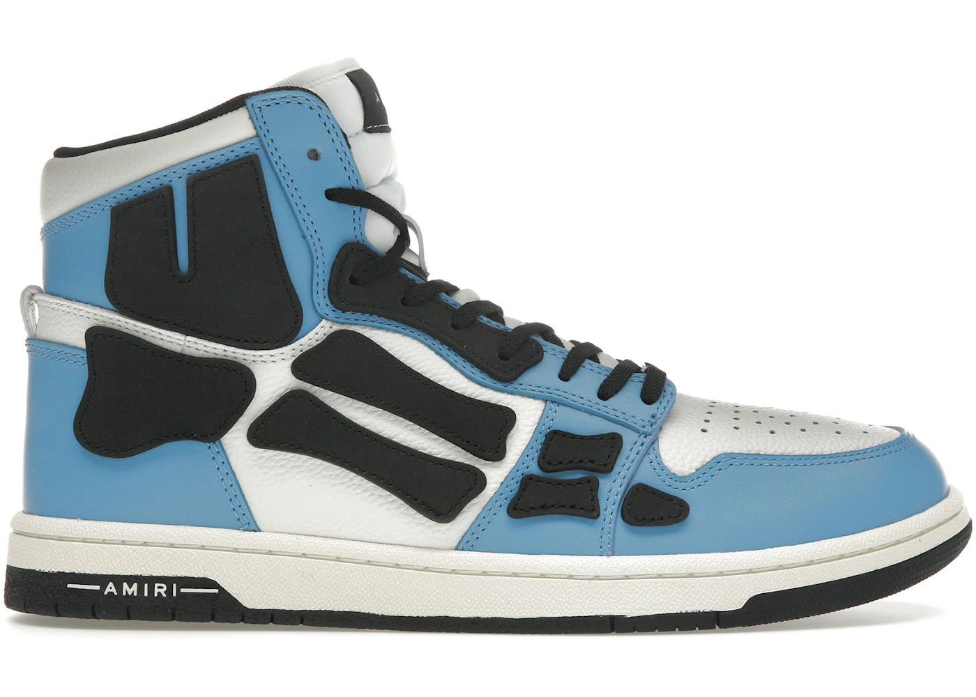 AMIRI Skel Top High Carolina Blue White