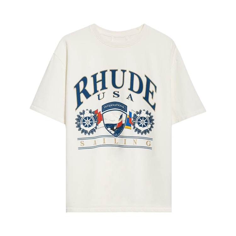 Rhude USA Sailing Icon Tee 'White'