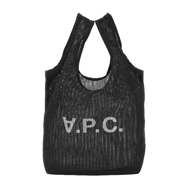 A.P.C. Rebound Mesh Shopping Bag 'Black'