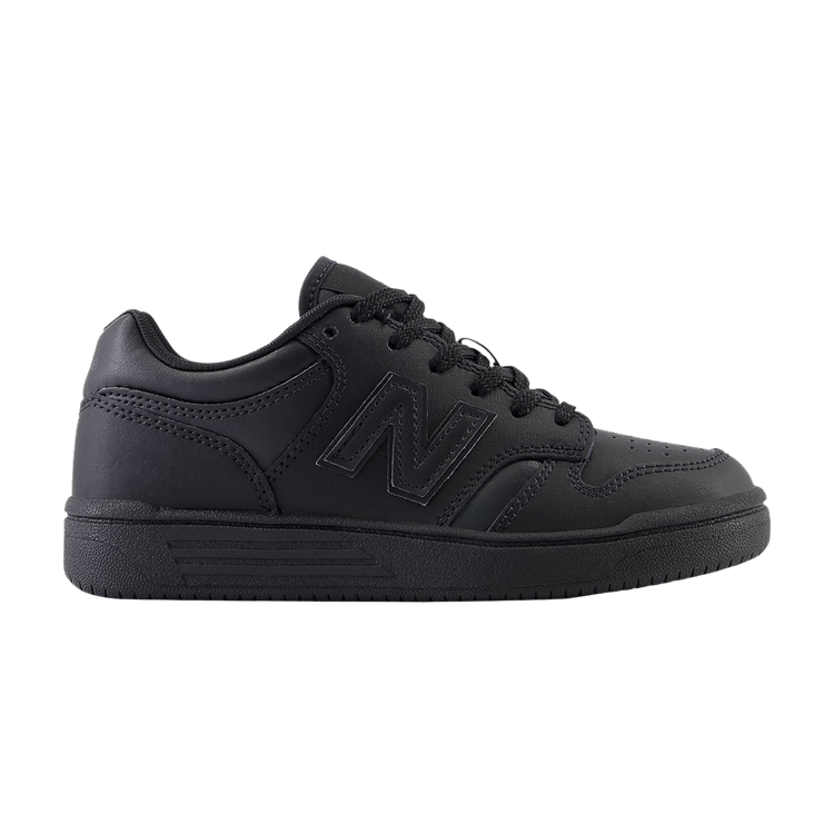 New Balance 480 Little Kid 'Triple Black'