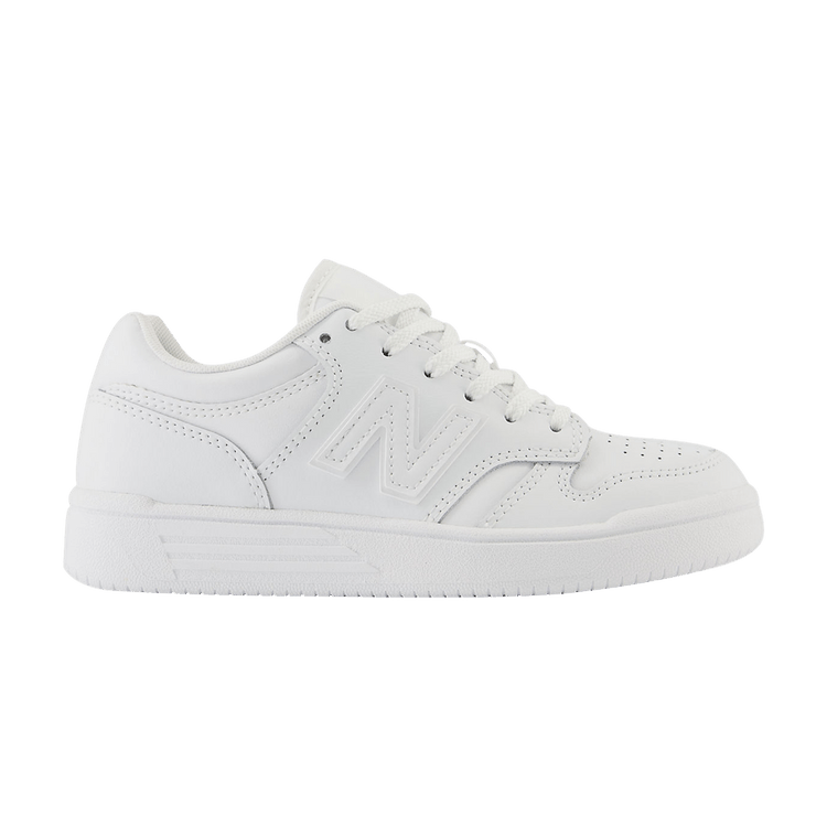 New Balance 480 Little Kid Wide 'Triple White'