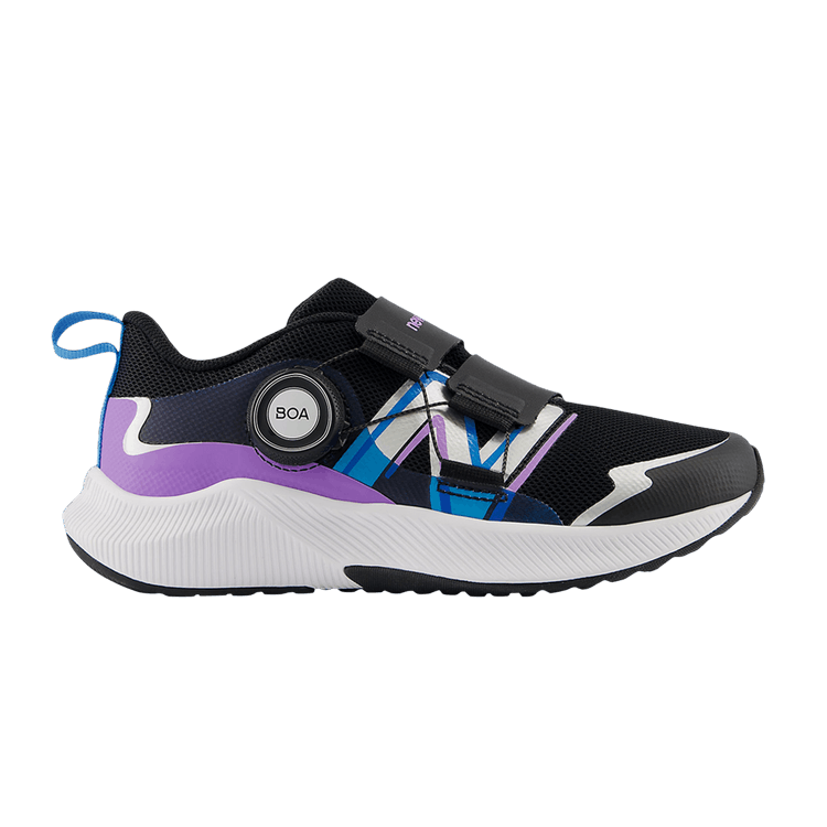New Balance Dynasoft Reveal v4 BOA Little Kid 'Black Purple Fade'