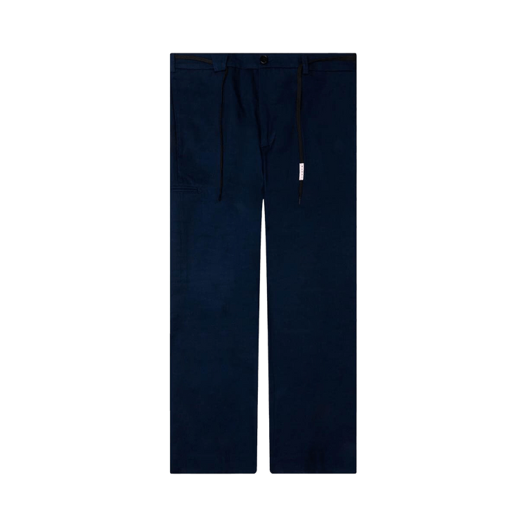 Marni Gabardine Pants 'Ink'