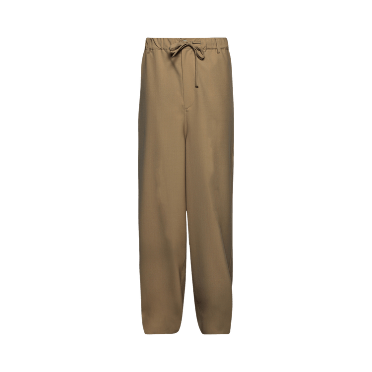 Marni Wool Blend Trousers 'Winter Wheat'