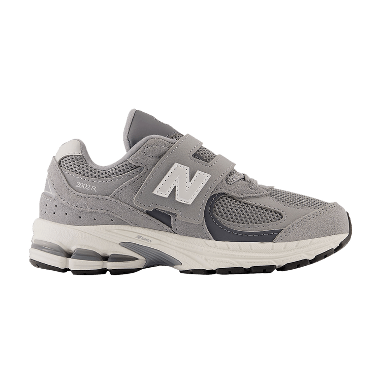 New Balance 2002R Hook & Loop Little Kid 'Steel Lead'