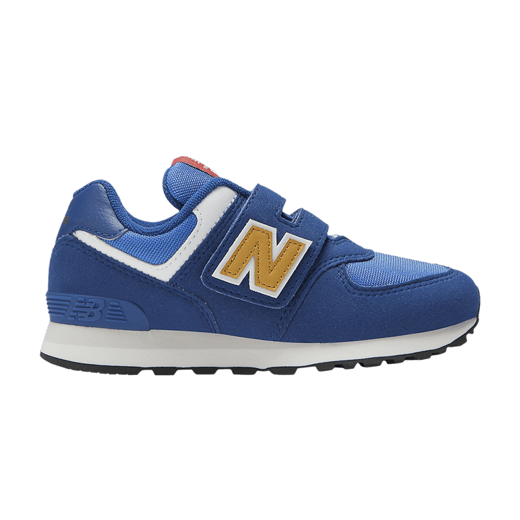 New Balance 574 Hook & Loop Little Kid Wide 'Night Sky Gold Fusion'