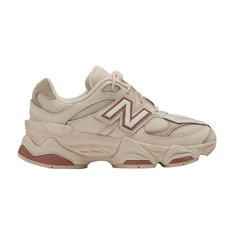 New Balance 9060 Little Kid 'Bone Sparrow Lace Toggle'