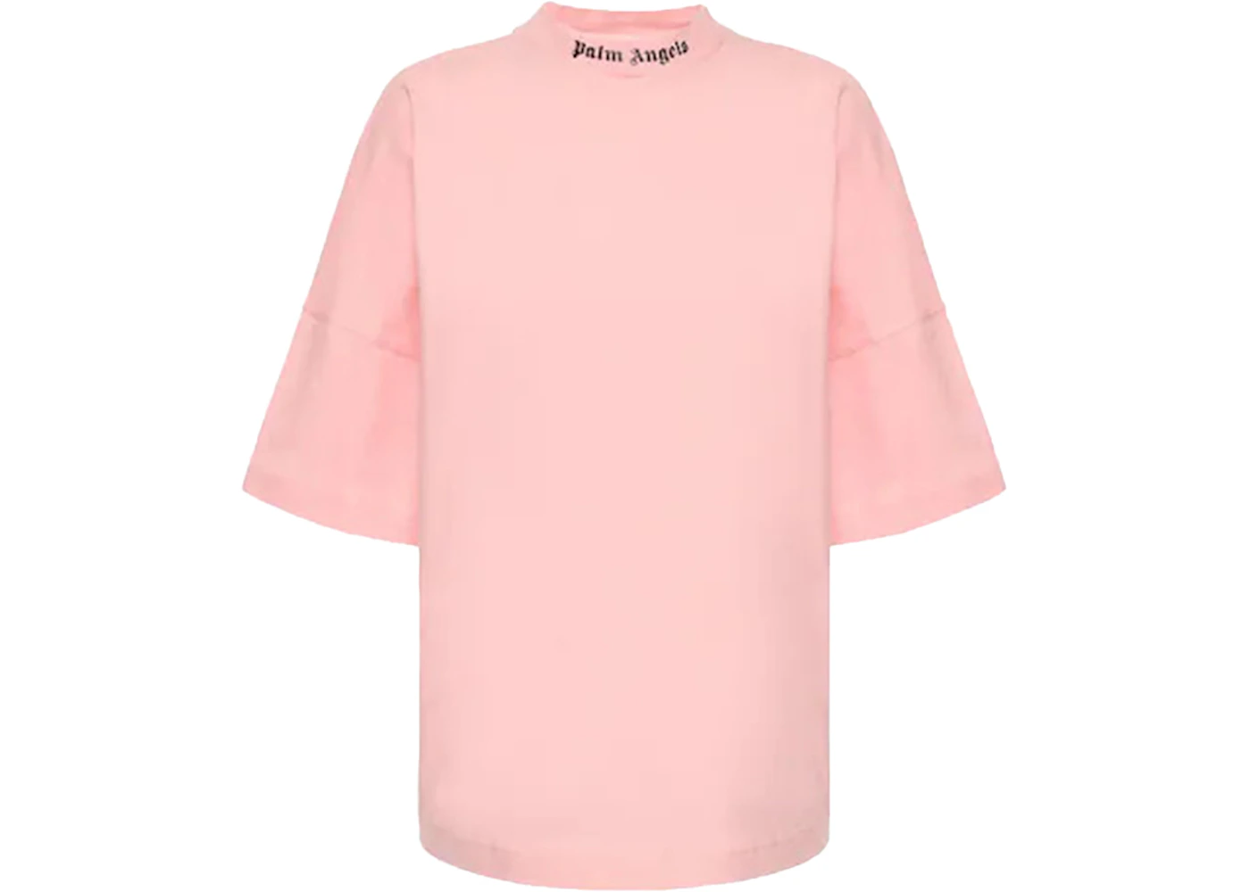 Palm Angels Women's Gothic Logo Oversized T-Shirt Pink/Black