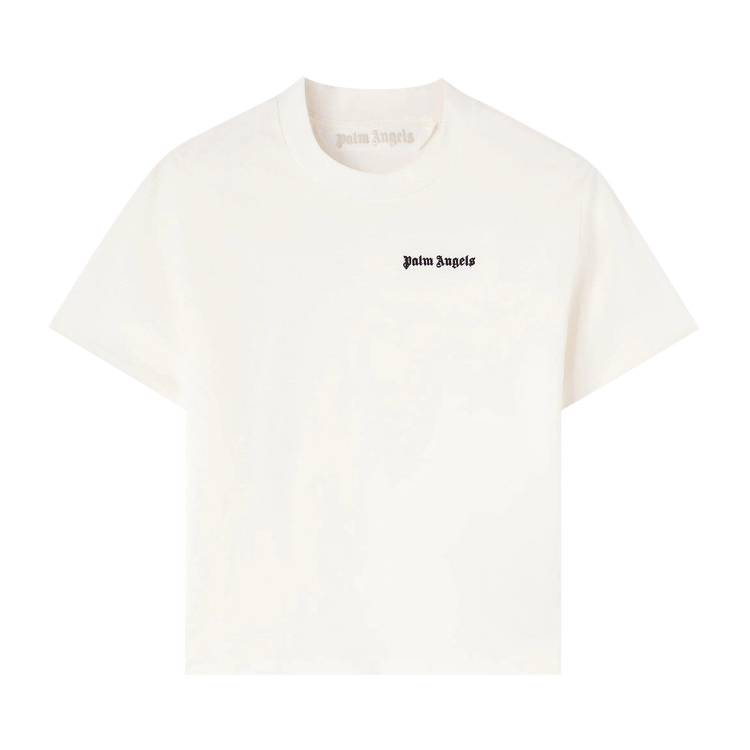 Palm Angels Classic Logo Fitted Tee 'Off White'