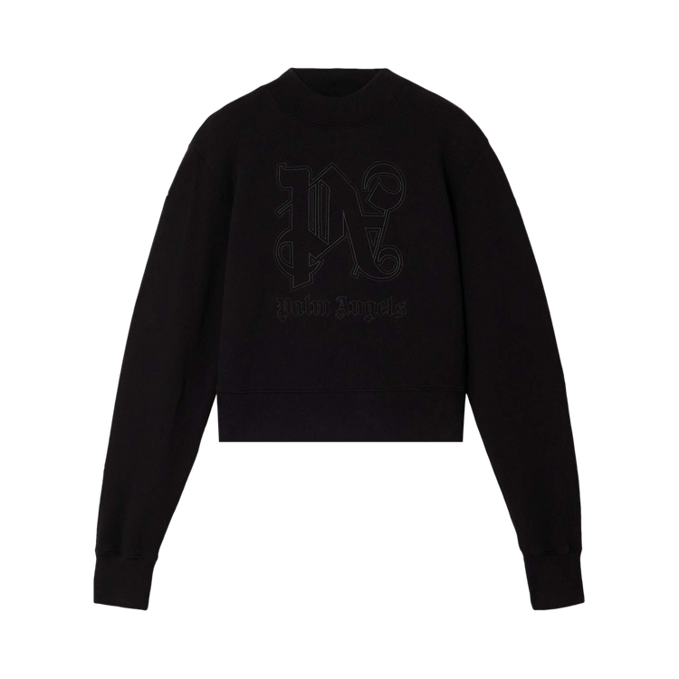 Palm Angels Monogram Statement Sweatshirt 'Black'