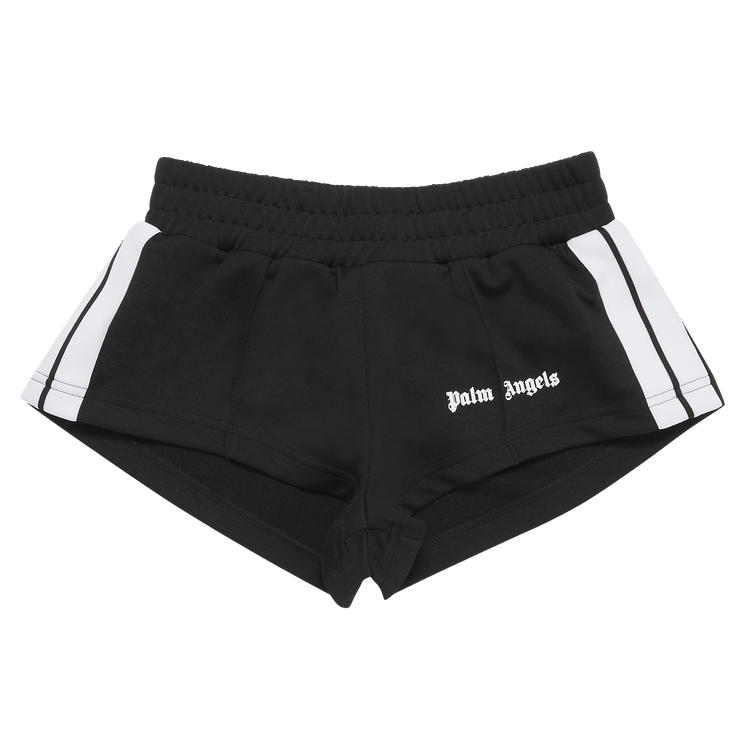 Palm Angels Track Hot Shorts 'Black/White'