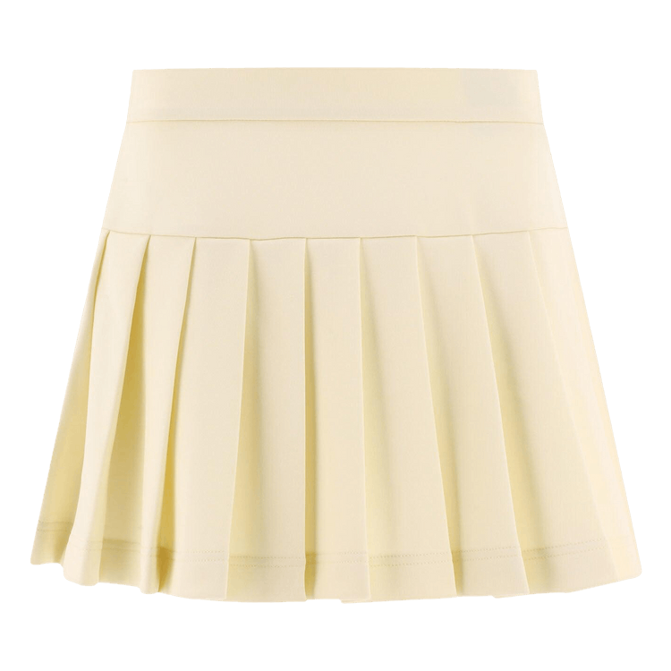 Palm Angels Pleated Track Skirt 'White'