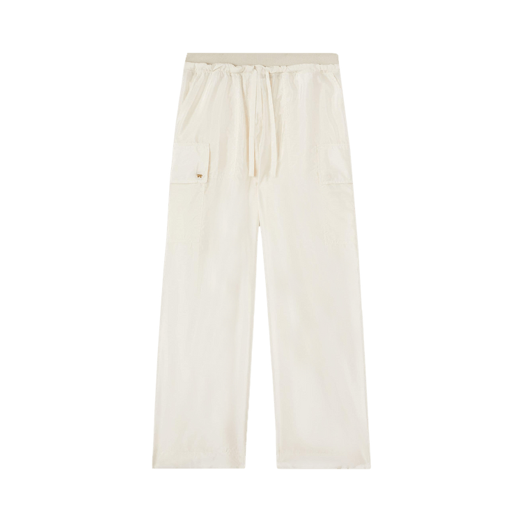 Palm Angels Parachute Pants 'White'