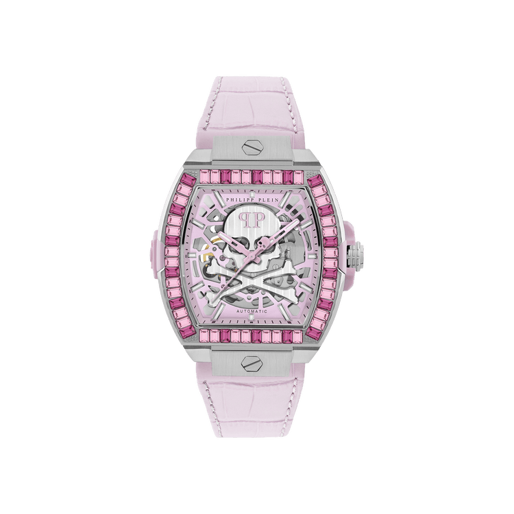 Philipp Plein The $keleton 2.0 Crystal Automatic Watch 'Stainless Steel'
