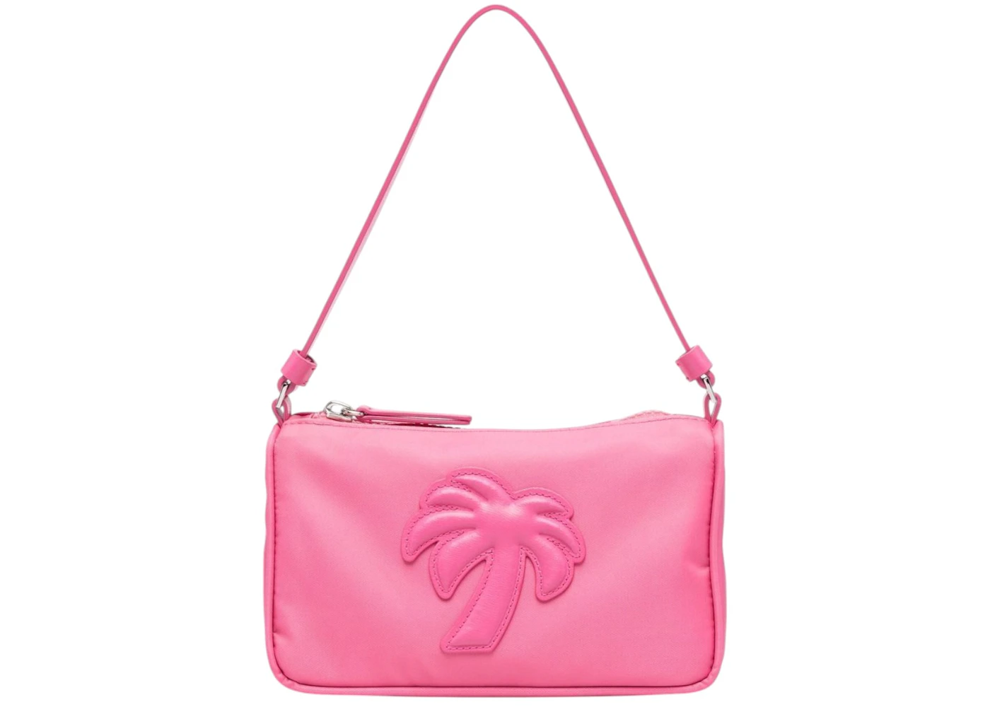 Palm Angels Big Palm Nylon Pouch Pink
