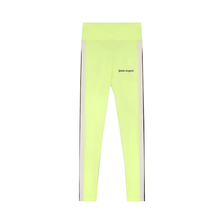 Palm Angels Track Leggings 'Yellow/Fluo Black'