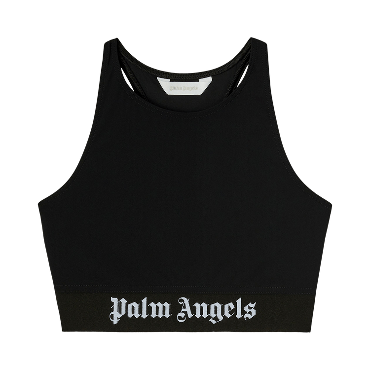 Palm Angels Classic Logo Sport Top 'Black White'