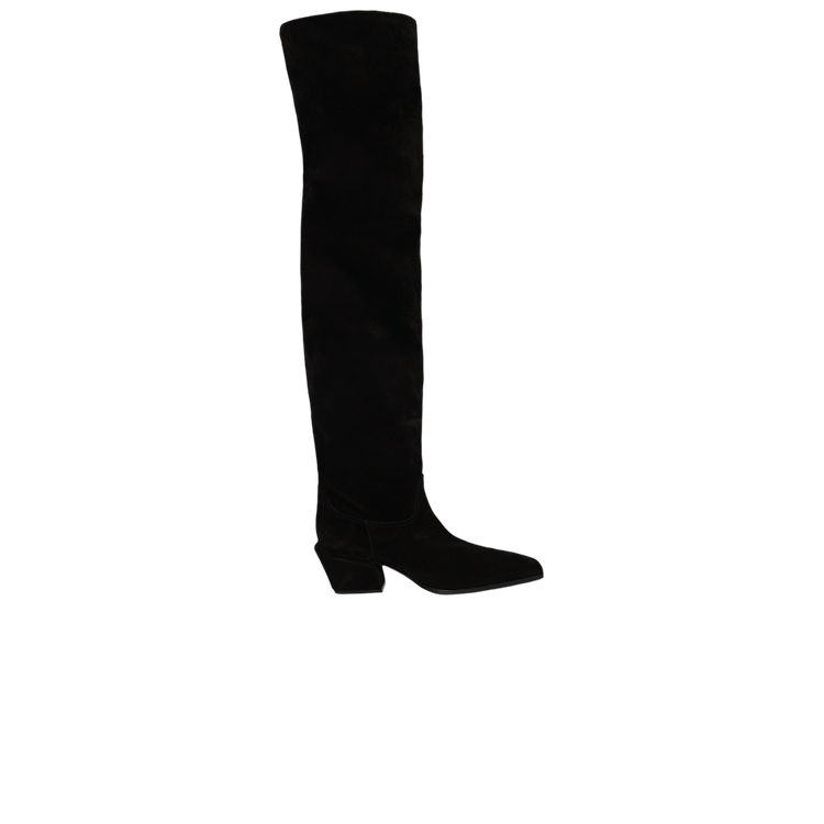 Paris Texas Wmns Bettina Over The Knee Boot 'Black'