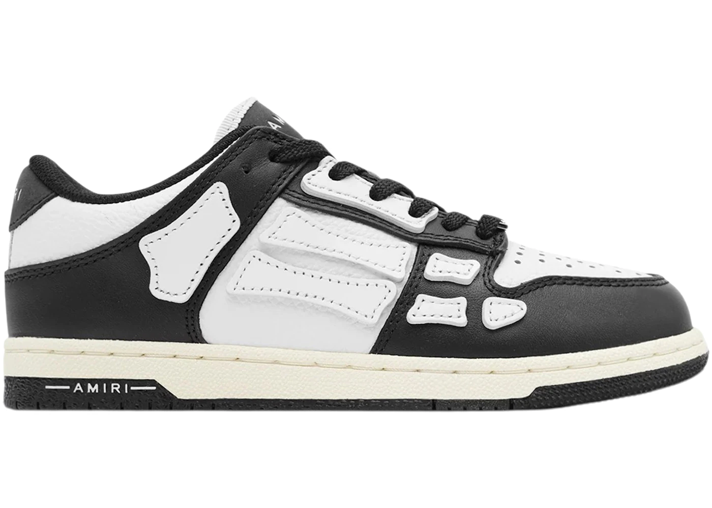 AMIRI Skel Top Low Black White (Kids)