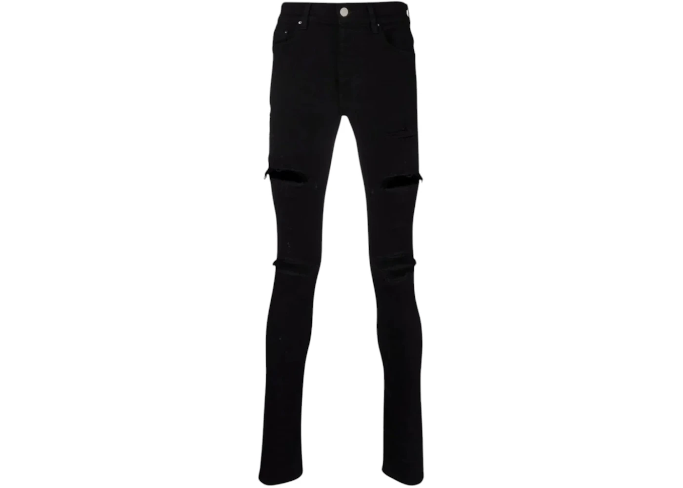 AMIRI Slim Fit Thrasher Plus Jeans Black