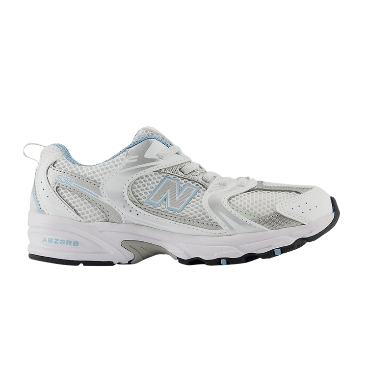 New Balance 530 Bungee Little Kid 'White Chrome Blue'