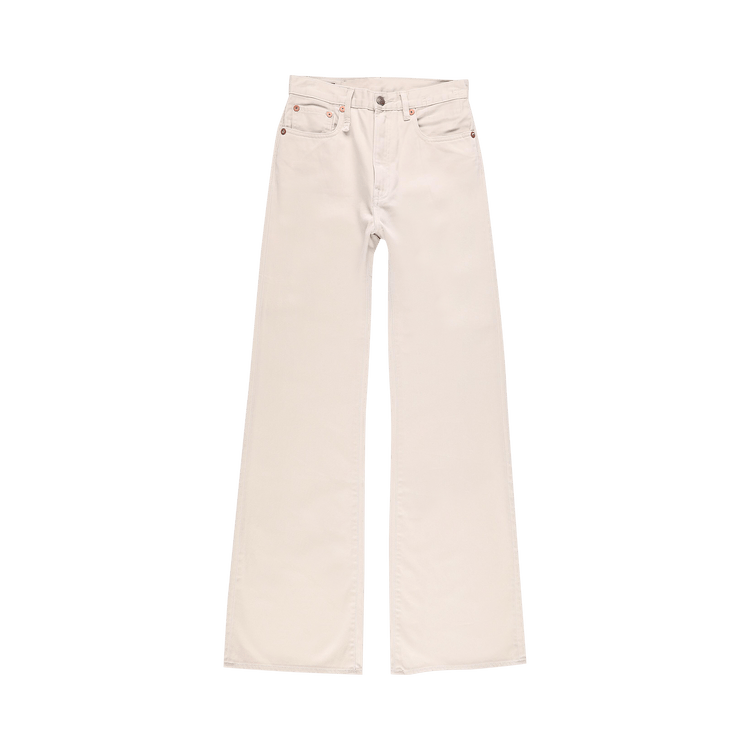 R13 Jane Jean 'Ivory Sateen'