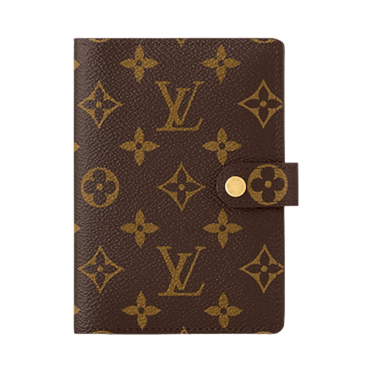 Louis Vuitton Small Ring Agenda Cover 'Brown Monogram Canvas'