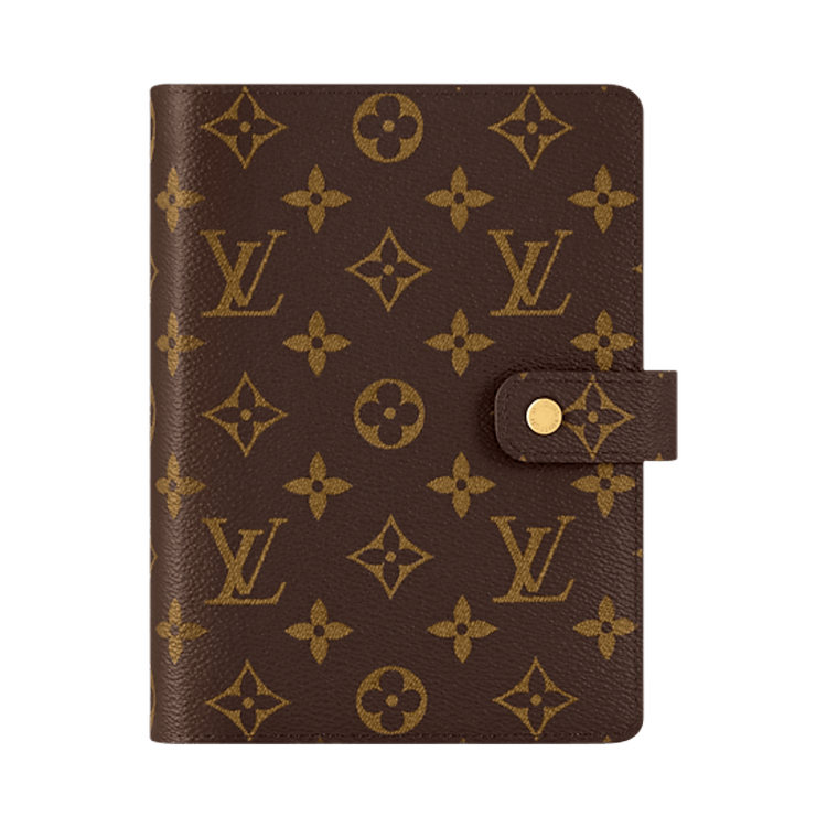 Louis Vuitton Medium Ring Agenda Cover 'Brown Monogram Canvas'