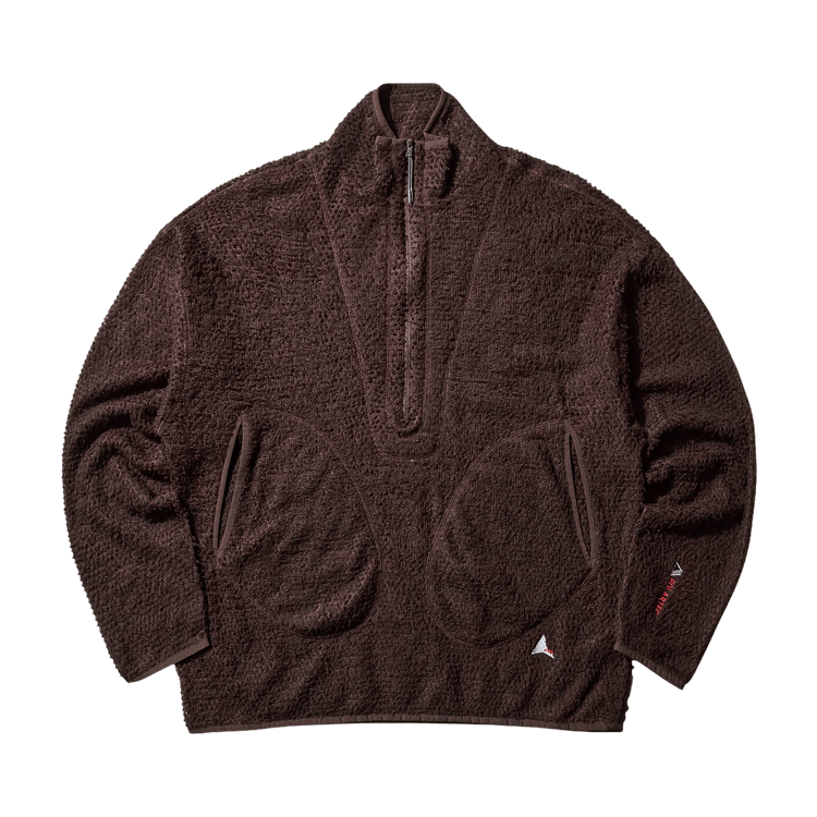 ROA Ocular Polartec Alpha Half Zip Knitwear 'Brown'