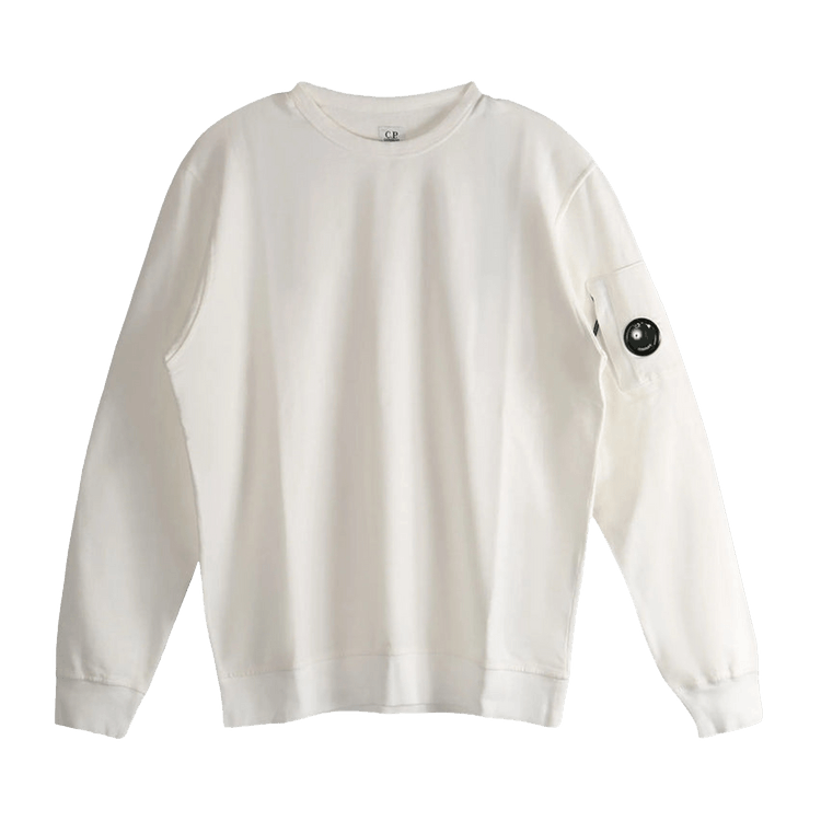 C.P. Company Fleece Crewneck 'Gauze White'