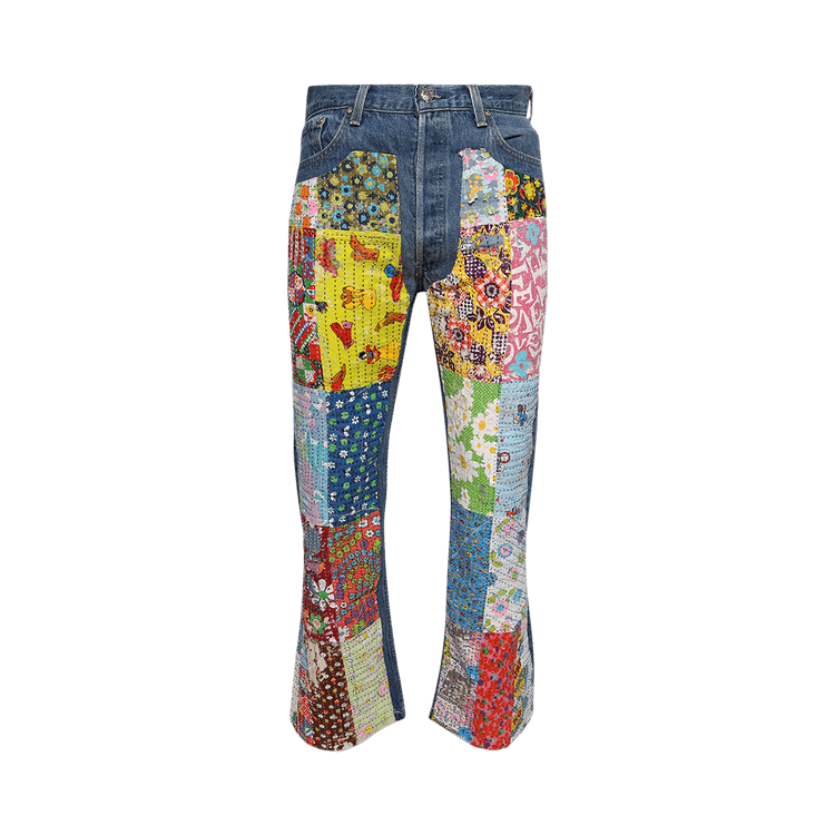 READYMADE Patchwork Jeans 'Blue'