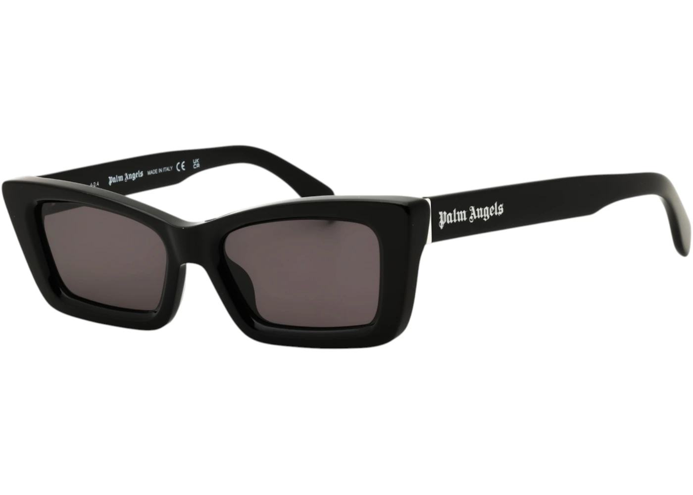Palm Angels Acetate (REDWOOD-1007) Sunglasses Shiny Black