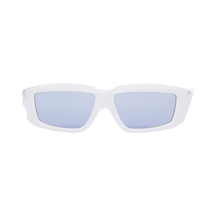 Rick Owens Rick Sunglasses 'Cream/Silver'