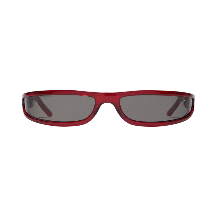 Rick Owens Sunglasses Fog 'Blood Temple/Black'