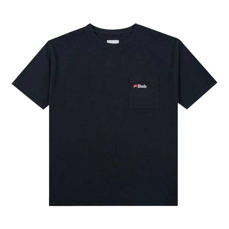Rhude Moonlight Wolf Pocket Tee 'Vintage Black'
