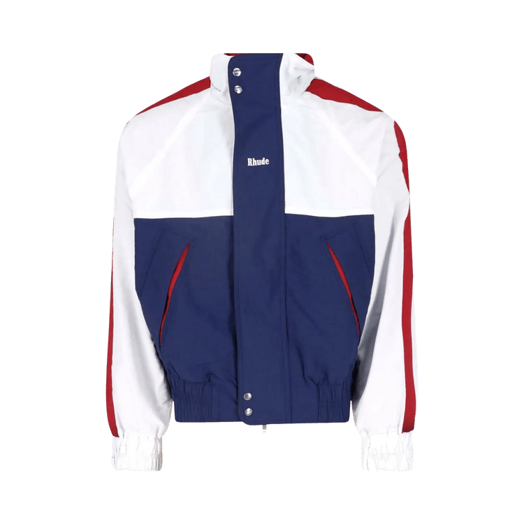 Rhude Dakar Off-Road Tri-Panel Jacket 'Cream / Navy / Red'