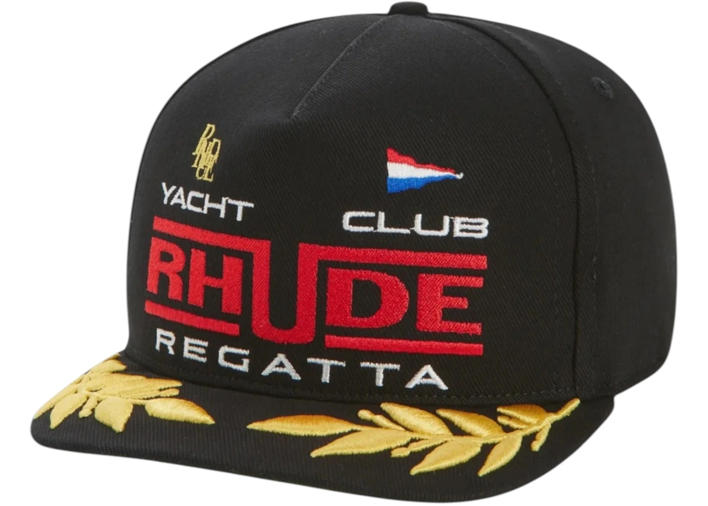 Rhude Regatta Club Hat Black/White/Red