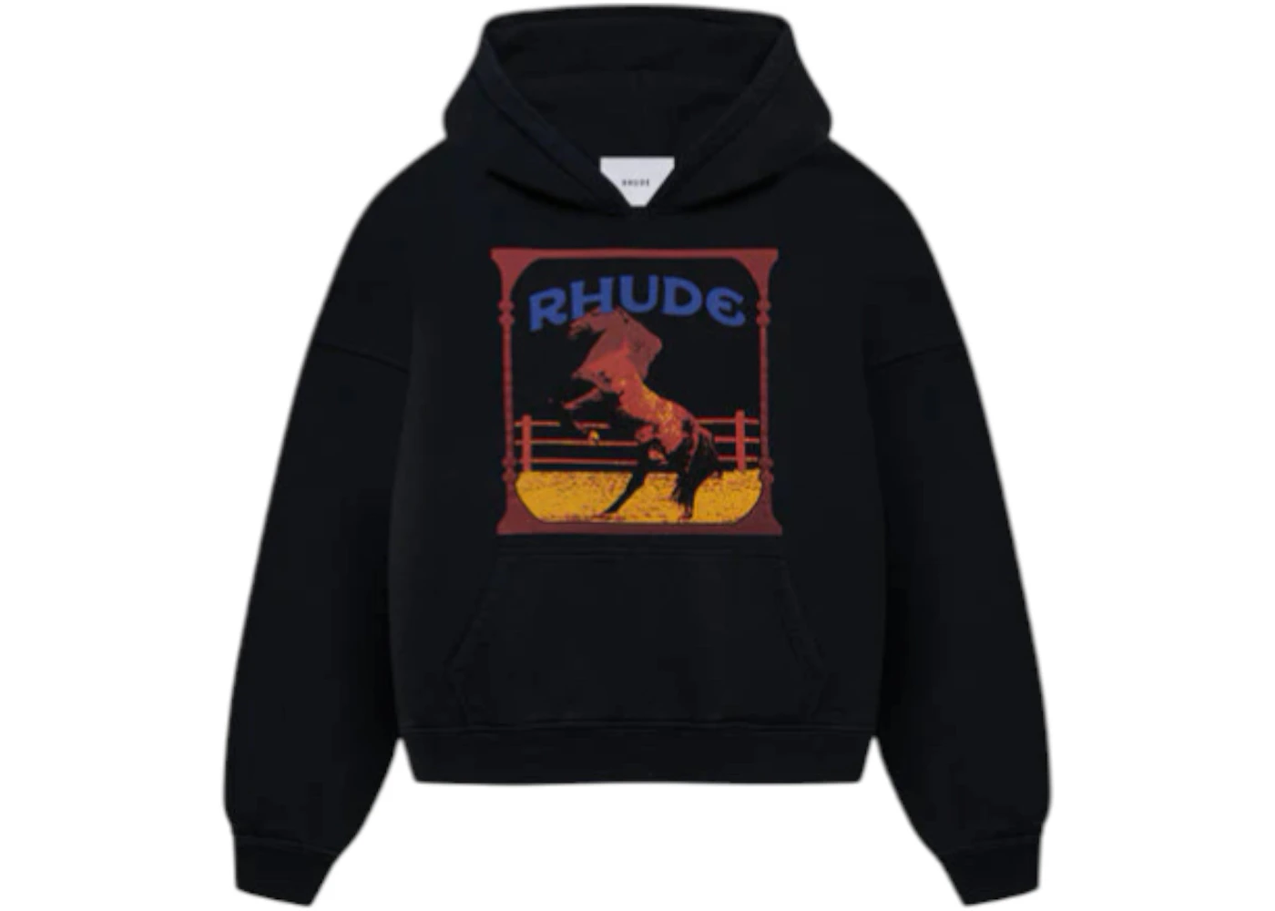 Rhude Cadre Hoodie Black