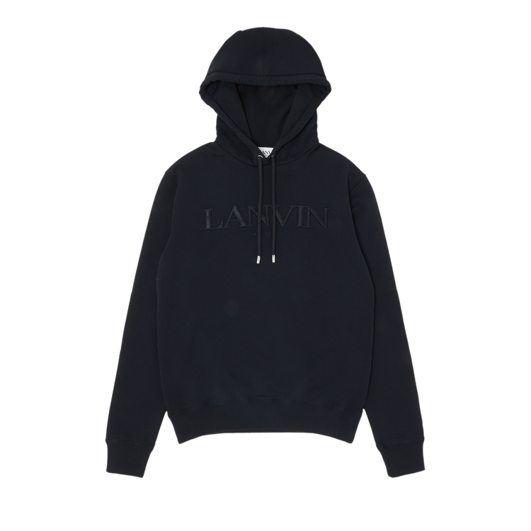 Lanvin Curb Long Fleece Eusebio Hoodie 'Black'