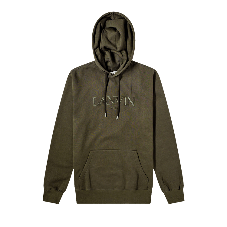 Lanvin Paris Oversized Hoodie 'Loden'