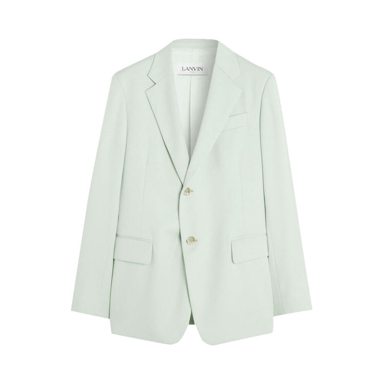 Lanvin Single Breasted Fashion Jacket 'Sage'
