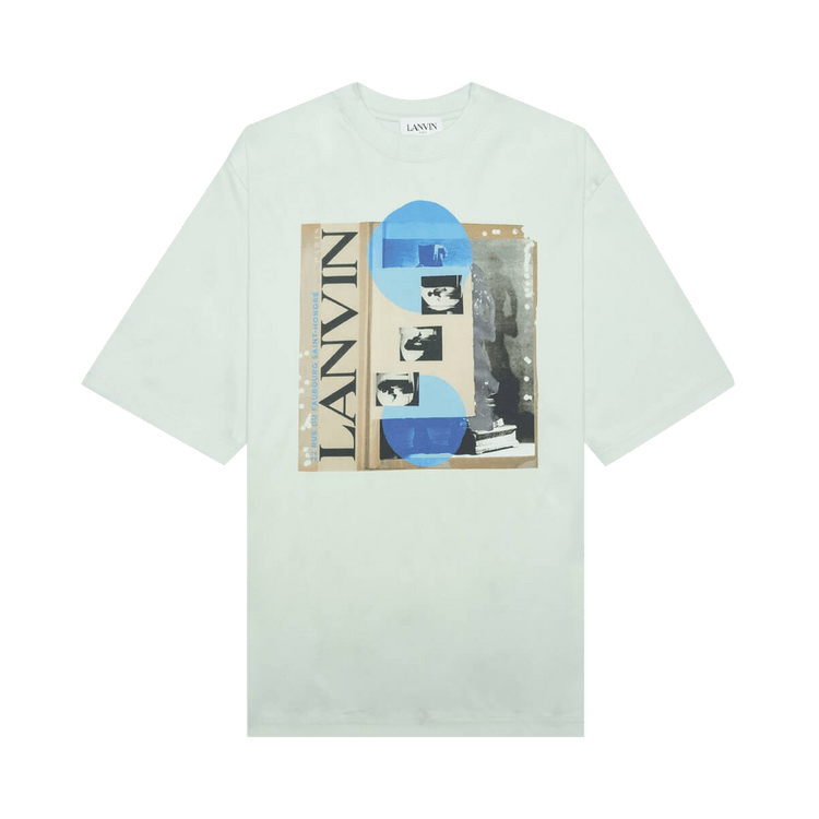 Lanvin Seasonal Print T-Shirt 'Sage'