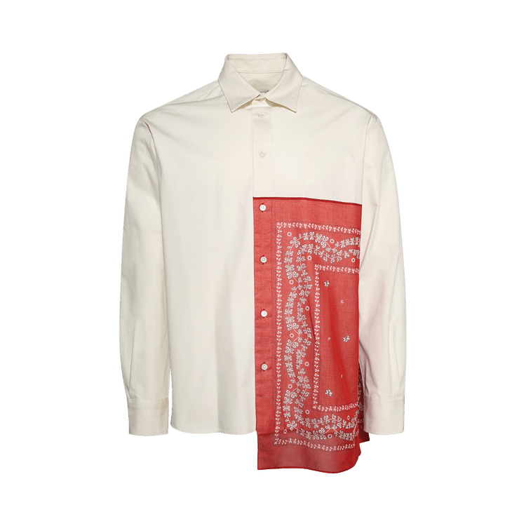 Lanvin Rateau Bandana Boxy Shirt 'Off White'