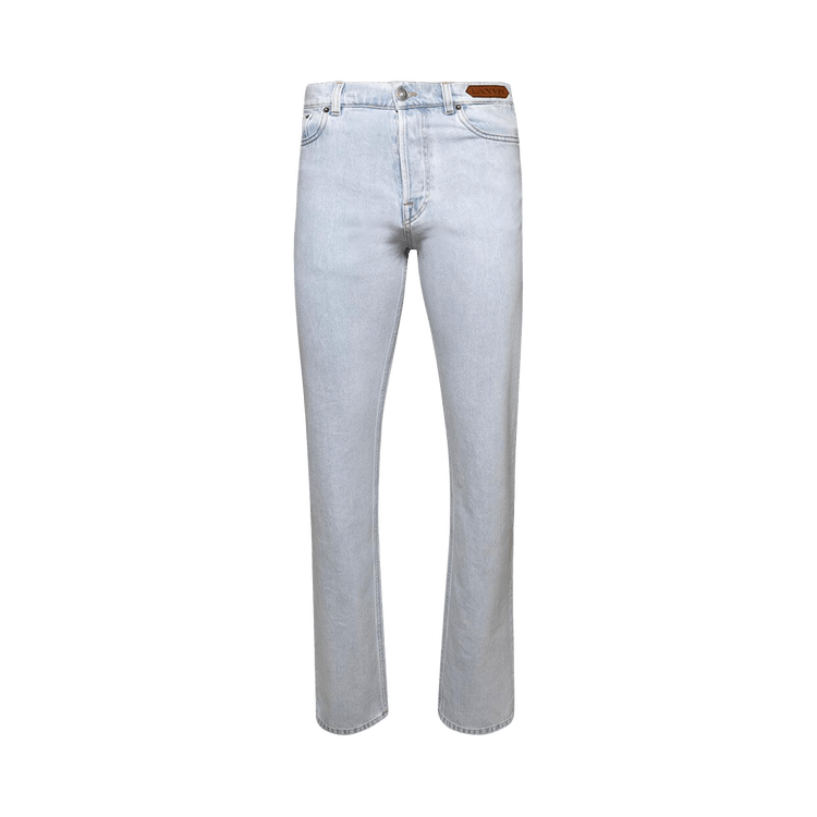 Lanvin Denim Regular Trousers 'Light Blue'