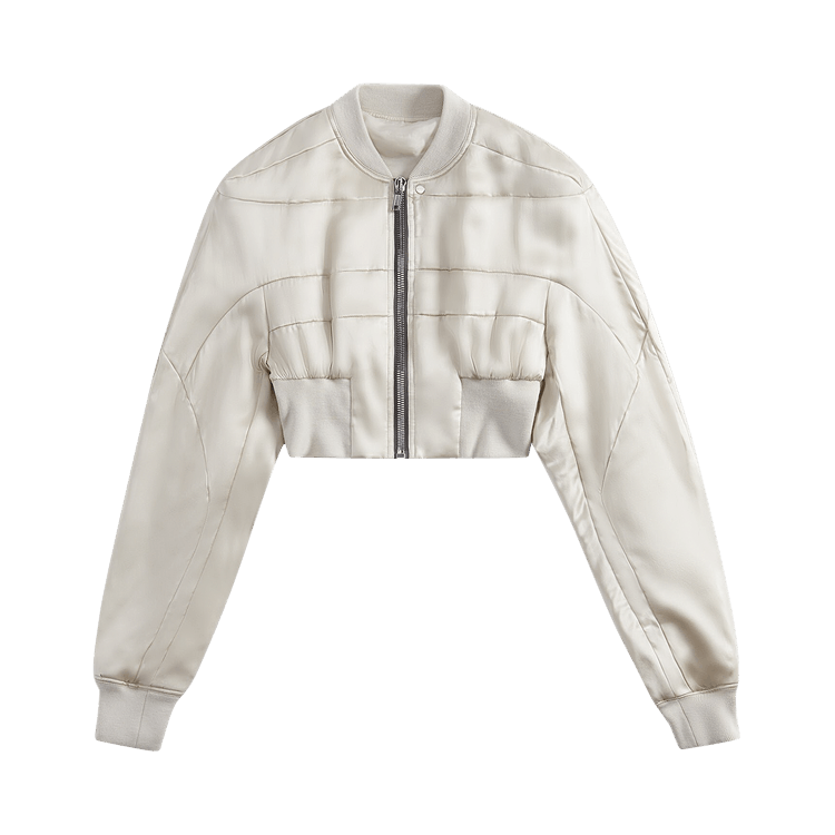 Rick Owens Girdered Flight Bomber Jacket 'Pearl'