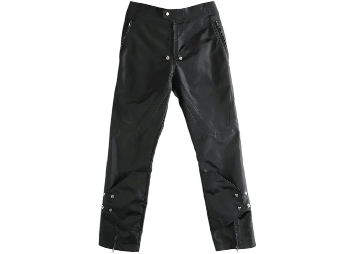 Rick Owens Women's Pantaloni Motopants Black